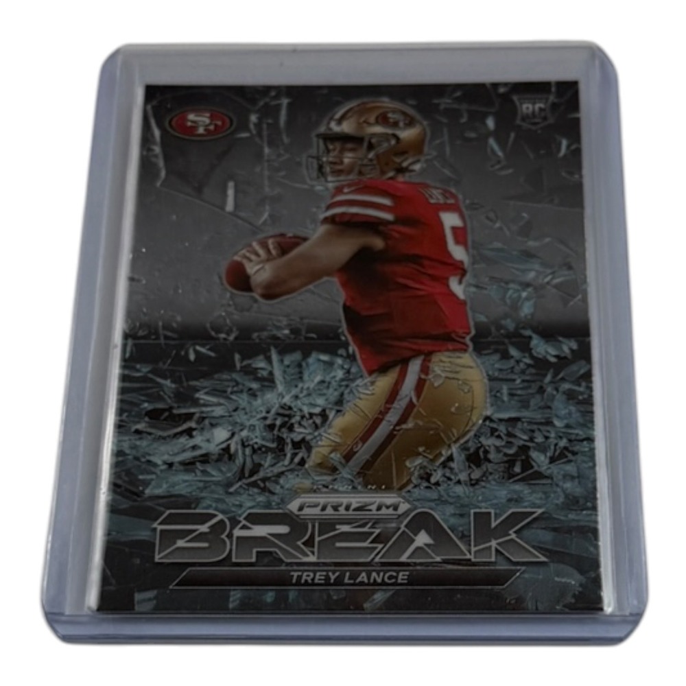 2021 Panini Prizm Break Trey Lance Rookie Card RC PB-7 San Francisco‎ 49ers NFL